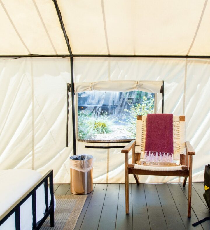 AutoCamp Luxury Tent Seating