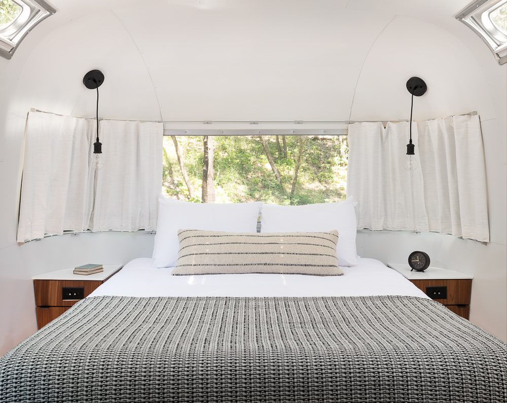 AutoCamp Airstream Bedroom