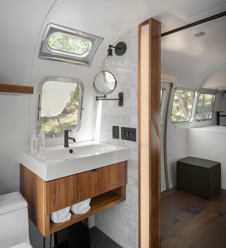 AutoCamp Airstream Bathroom