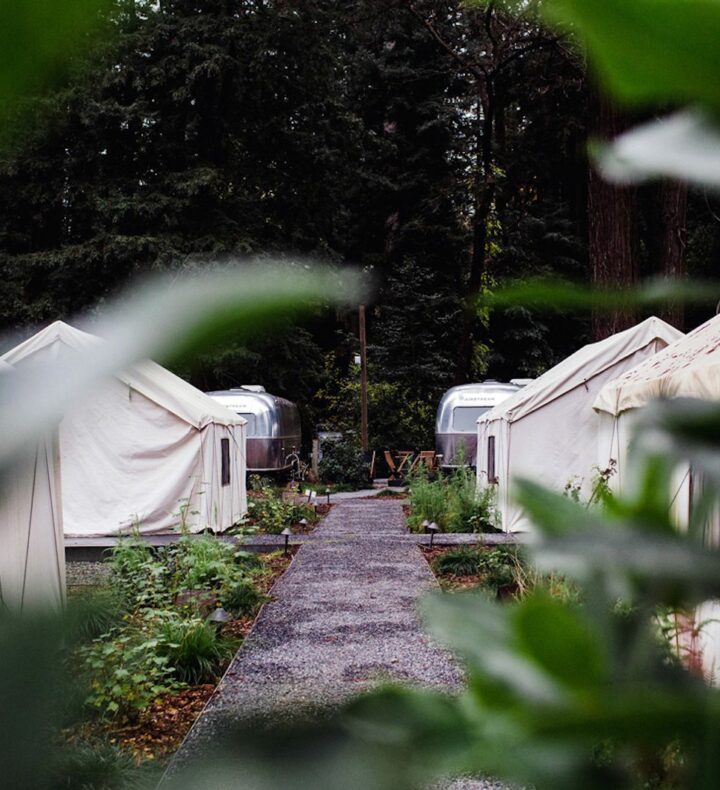 Luxury Tents at AutoCamp Russian River