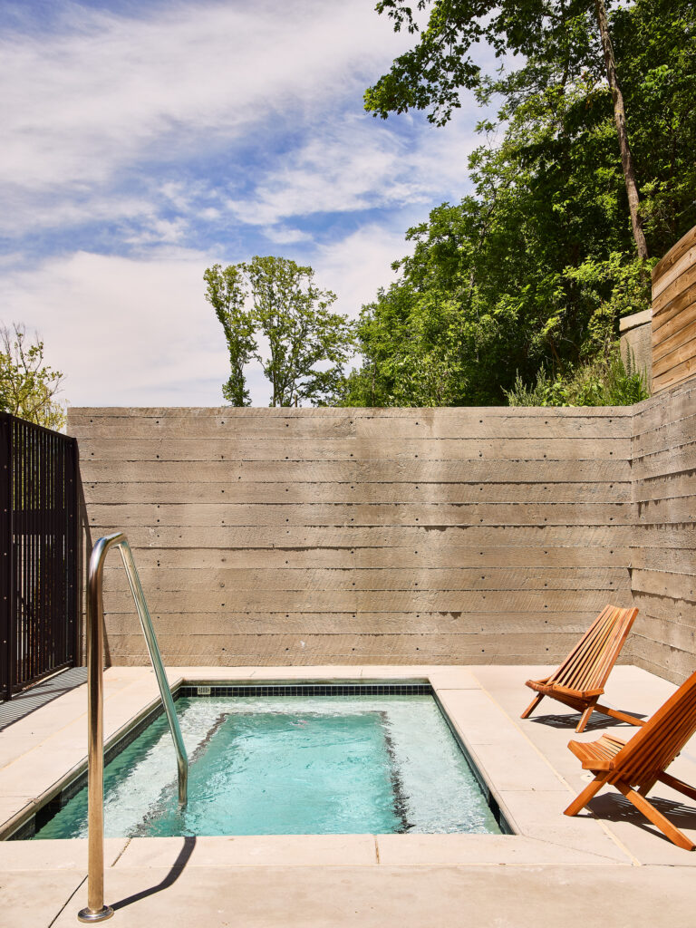 AutoCamp Asheville Jacuzzi