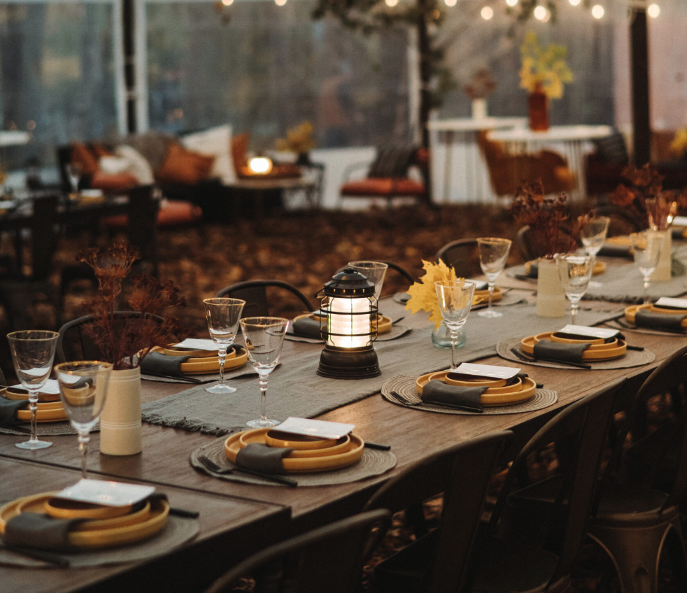 ACCS - Table setting event space