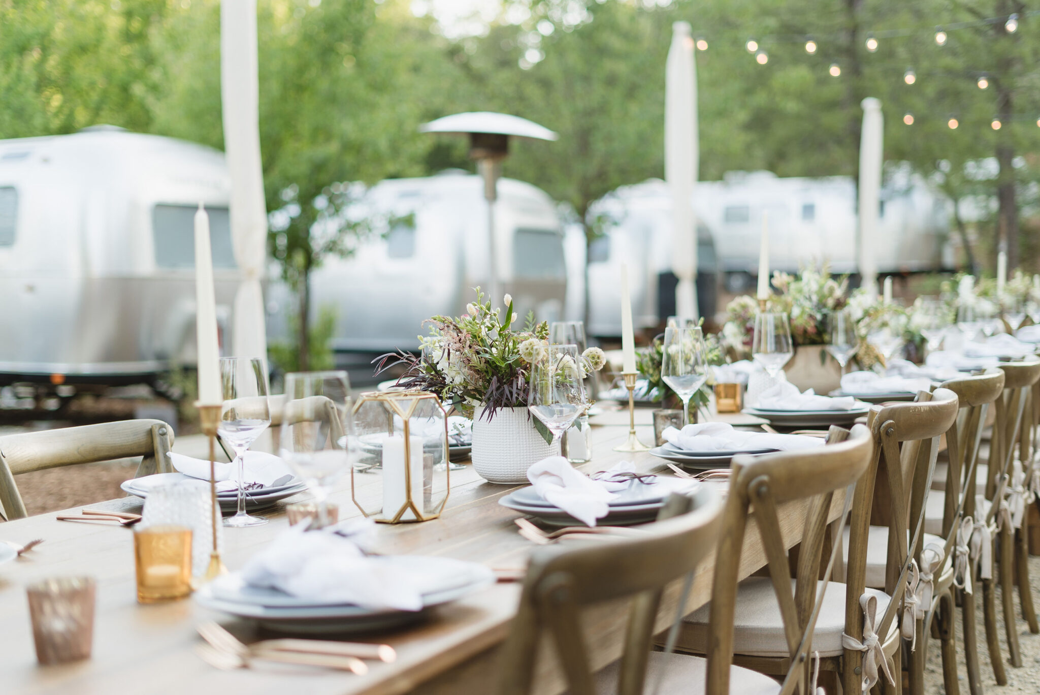 Outdoor Tablescape in Asheville