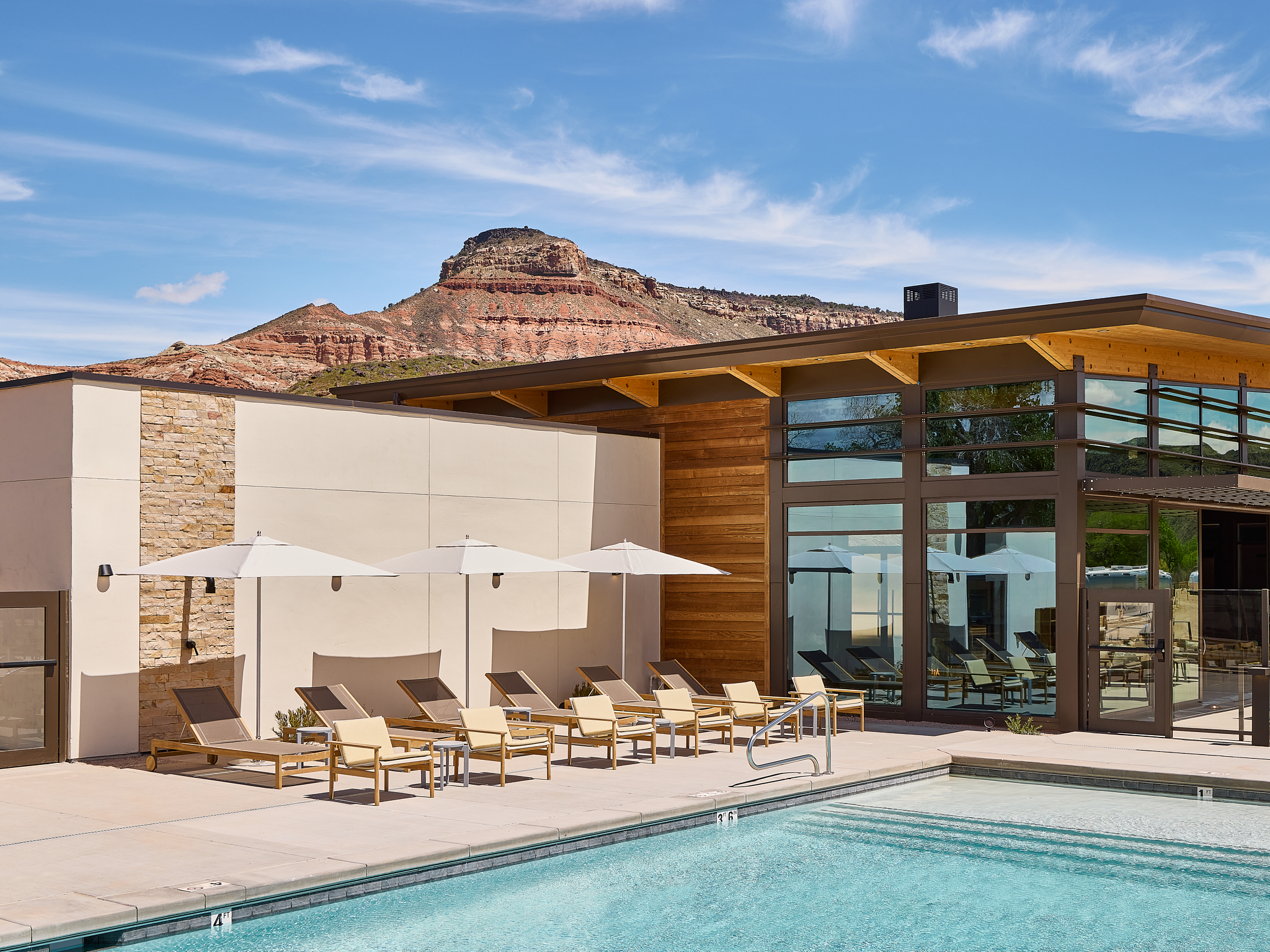 Pool at AutoCamp Zion