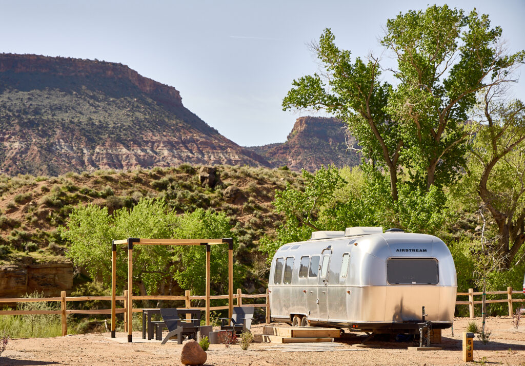 Airstream at AutoCamp Zion