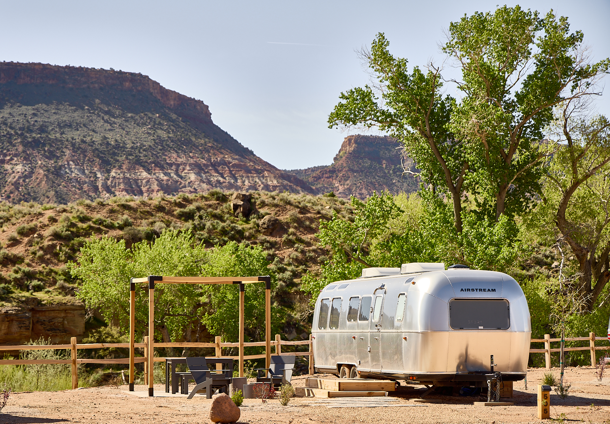 Airstream at AutoCamp Zion