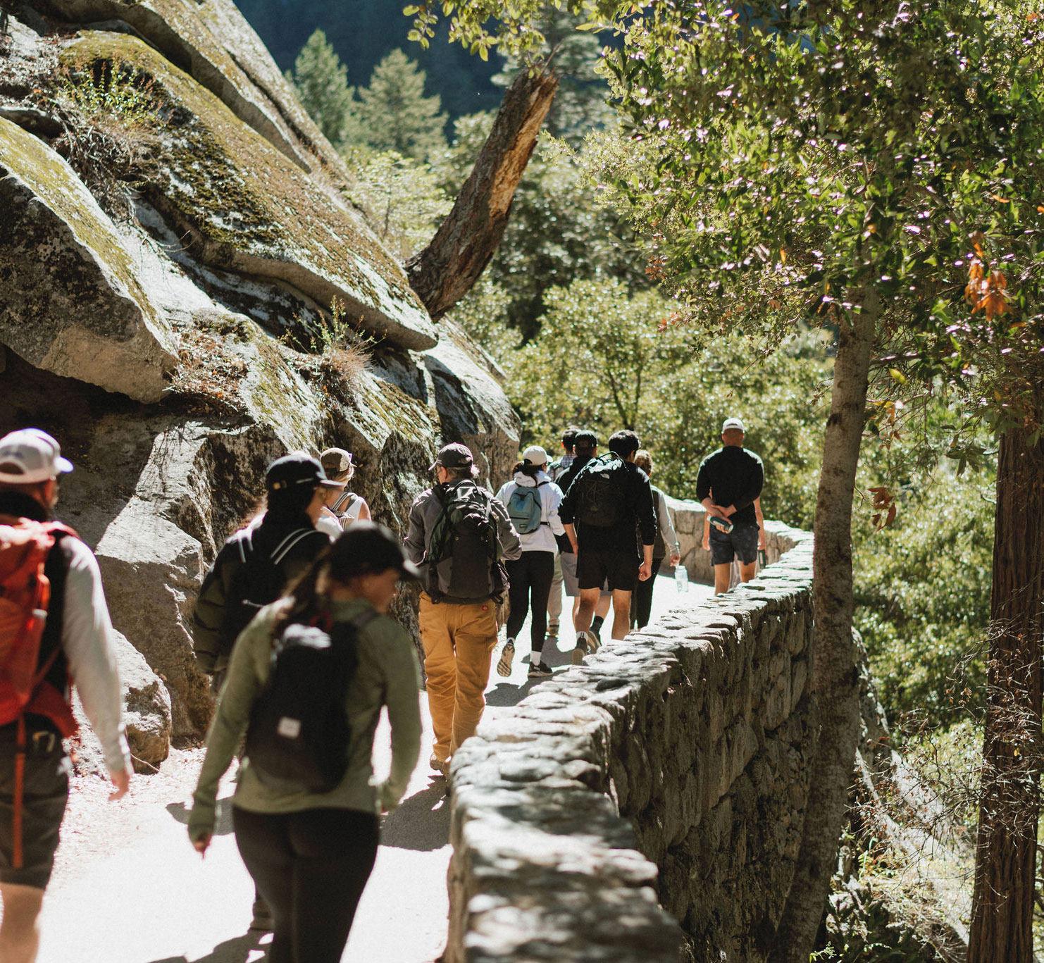 Hiking at Yosemite