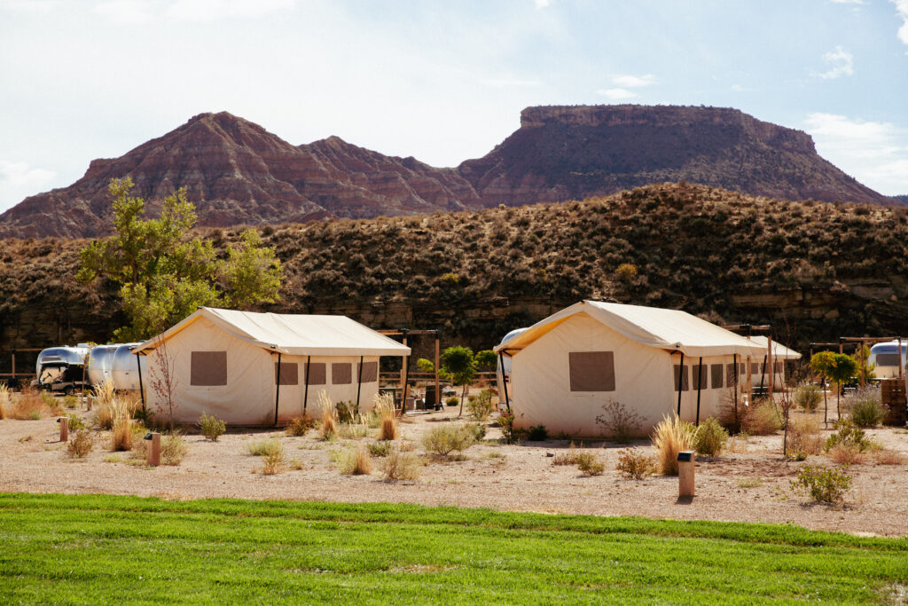 Basecamp suites at AutoCamp Zion