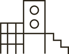 outdoor kids play structure icon