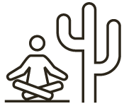 desert wellness icon