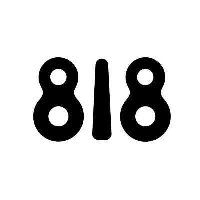 818 logo